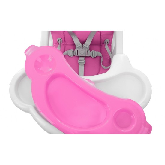 Maitinimo Kėdutė-Transformeris 5*1 Funfit rožinė